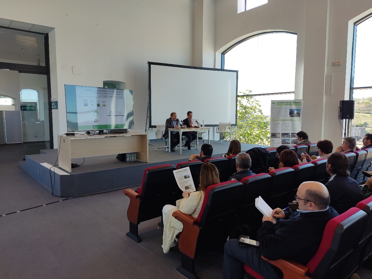 Presentación Jornada Transferencia sobre Revalorización Subproductos Agrarios. CLAMBER. IRIAF