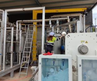 Planta demostrativa de tratamiento en la Biorrefinería de I+D CLAMBER